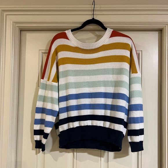 Knit Striped Sweater - Picture 2 of 7